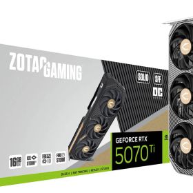 【新品・5営業日で発送】Synology ZOTAC GAMING GeForce RTX 5070 Ti SOLID SFF OC 16GB GDDR7 (RTX5070TiSOLIDSFFOC16G／ZT-B50710J3-10P)