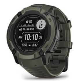 ★ガーミン Instinct 2X Dual Power 010-02805-52 [Moss]【国内正規流通品】