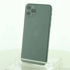 ソフマップ 〔中古品〕 iPhone11 Pro Max 64GB ミッドナイトグリーン MWHH2J／A SIMフリー【269】