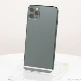 ソフマップ 〔中古品〕 iPhone11 Pro Max 256GB ミッドナイトグリーン MWHM2J／A SoftBank【198】