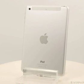ソフマップ 〔中古品〕 iPad mini 2 128GB シルバー ME840J／A docomo【247】