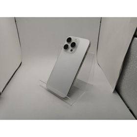 【中古】Apple SoftBank 【SIMフリー】 iPhone 16 Pro 128GB ホワイトチタニウム MYMW3J/A【川崎駅前】保証期間１ヶ月【ランクC】