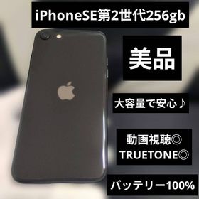 アップル(Apple)の198 美品 iPhone se2 第2世代 256gb SIMフリー 100%(スマートフォン本体)