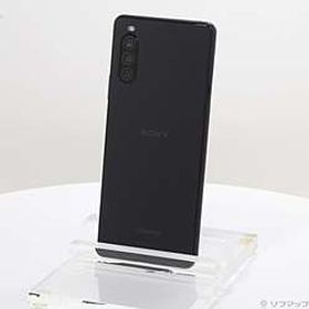 Xperia 10 II 64GB ブラック SO-41A docomoロック解除SIMフリー
