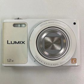 【中古品】 Panasonicパナソニック LUMIX DMC-SZ10 デジタルカメラ 白ホワイト デジカメ カメラ 箱付き 現状品