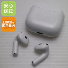 美品 AirPods 4(アクティブノイズキャンセリング非搭載) イヤホン APPLE 即日発送 土日祝発送OK 09000