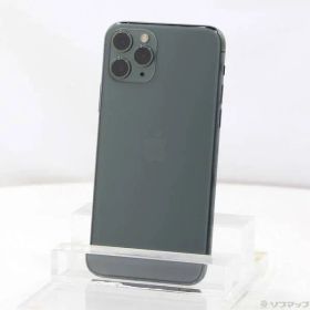 ソフマップ 〔中古品〕 iPhone11 Pro 64GB ミッドナイトグリーン MWC62J／A SIMフリー【196】
