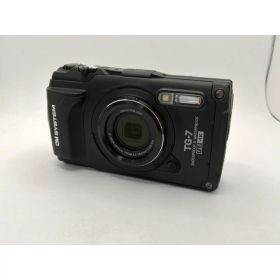 【中古】OM SYSTEM OM SYSTEM Tough TG-7 ブラック【川崎駅前】保証期間1ヶ月【ランクA】