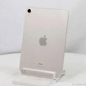 ソフマップ 〔中古品〕 iPad mini 第6世代 64GB スターライト MK8C3J／A SoftBankロック解除SIMフリー【348】