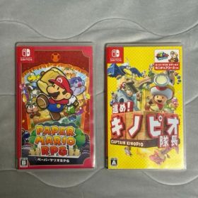 任天堂 スイッチ ソフト カセット ペーパーマリオRPG 進め！キノピオ隊長