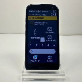 NTT docomo らくらくスマートフォン F-52B ネイビー ジャンク