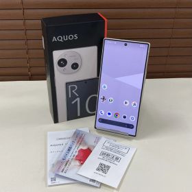 AQUOS R10 SM-M31 本体 【中古品】【超美品】国内版SIMフリー 白ロム カシミヤホワイト 512GB RAM 12GB
