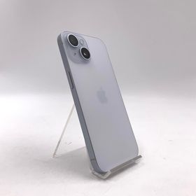 アップル(Apple)の【全額返金保証】【最速発送】Apple iPhone iPhone 15 128GB ブルー au 美品 動作確認済(スマートフォン本体)