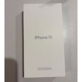 【未開封】iPhone15 128GB ピンク 整備済製品 本体 SIMフリー(スマートフォン本体)