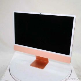 【中古】Apple(アップル) iMac 24-inch Mid-2021 Z133 Apple M1 8コアCPU_8コアGPU 8GB SSD512GB オレンジ 〔15.7 Sequoia〕 【198-ud】