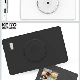 KEIYO ポケットデジタルカメラ AN-DC004 ブラック
