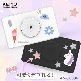 KEIYO デジカメ 小型 11.5ミリ 薄型 軽量 ポケットデジタルカメラ AN-DC004 コンパクト カメラ デジタルカメラ 写真 動画 ビデオ 超小型 薄い 持ち運び 宅急便