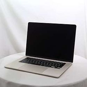 〔中古品〕 MacBook Air 15.3-inch Mid-2023 MQKU3J／A Apple M2 8コアCPU_10コアGPU 8GB SSD1TB スターライト 〔15.7 Sequoia〕 ［グラフィック：オンボード／JISキーボード］〔中古品〕 MacBook Air 15.3-inch Mid-2023 MQKU3J／A Apple M2 8コアCPU_10コアGPU 8GB SSD1TB スターライト 〔15.7 Sequoia〕 ［グラフィック：オンボード／JISキーボード］