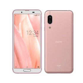 【SIMロック解除済】au AQUOS sense3 SHV45 ソフトピンク SHARP 当社3ヶ月間保証 中古 イオシス