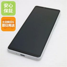 【中古】安心保証 美品 Xperia 10 III SOG04 ホワイト 白ロム 本体 即日発送 土日祝発送OK