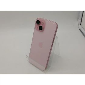 【中古】Apple SoftBank 【SIMフリー】 iPhone 15 128GB ピンク MTMJ3J/A【仙台イービーンズ】保証期間1週間【ランクC】