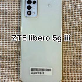 ZTE libero 5g iii simフリー ホワイト 本体のみ 64GB