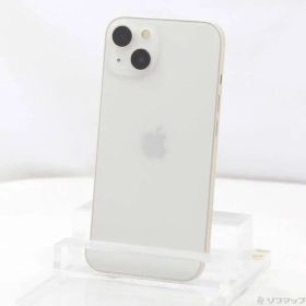 ソフマップ 〔中古品〕 iPhone13 128GB スターライト MLND3J／A SIMフリー【368】