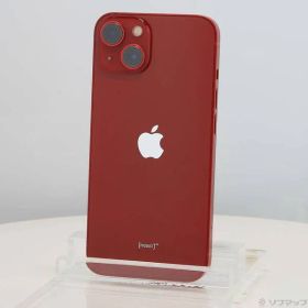ソフマップ 〔中古品〕 iPhone13 128GB プロダクトレッド MLNF3J／A SIMフリー【262】