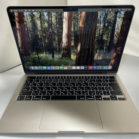 アップル Apple MacBook Air 13.6インチ/2025モデル/SSD256GB/メモリ16GB スターライト MW0Y3J/A 【中古】