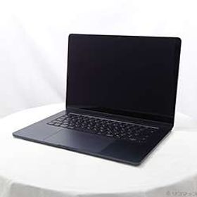 MacBook Air 15.3-inch Late-2024 MC9L4J／A Apple M3 8コアCPU_10コアGPU 24GB ミッドナイト ［グラフィック：オンボード／JISキーボード］