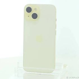 ソフマップ 〔中古品〕 iPhone15 128GB イエロー MTMK3J／A SIMフリー【262】