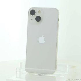 ソフマップ 〔中古品〕 iPhone13 mini 128GB スターライト MLJE3J／A SIMフリー【247】