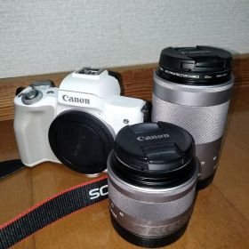 Canon EOS kiss m2 ダブルズームキット(ホワイト)