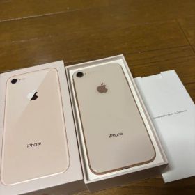 iPhone 8 ゴールド 本体 箱付き