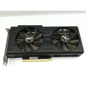 【中古】Palit GeForce RTX 3060 Ti Dual OC 8GB LHR（NE6306TS19P2-190AD）RTX3060Ti(LHR)/8GB(GDDR6)【神戸】保証期間1週間