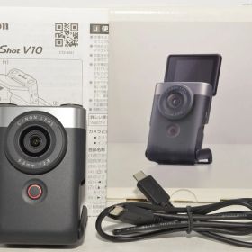 【特上品】 Canon キヤノン Vlogカメラ PowerShot V10 シルバー PSV10SL ＃9112