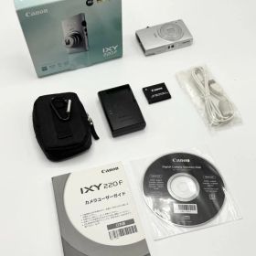 【中古 動作確認済】 Canon デジタルカメラ IXY 220F シルバー 光学5倍ズーム 広角24mm IXY220F(SL) カメラ デジカメ 入学式 入園式 卒業式 卒園式 歓迎会 送迎会 自撮り セルフィー 花見 旅行 ブラブラ 思い出 想い出 日常 Vlog カメラ男子 カメラ女子