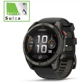 GARMIN｜ガーミン fenix 8 Pro（フェニックス 8 プロ）51mm AMOLEDディスプレイ 【LTE】 【心電図（ECG）アプリ】 Ti Carbon Gray DLC / Black 010-03199-21