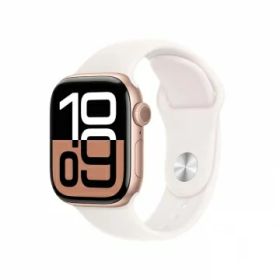 【未使用】Apple Apple Watch Series10 42mm GPS ローズゴールドアルミニウムケース/ライトブラッシュスポーツバンド (S/M) MWWH3J/A【吉祥寺】保証期間3ヶ月