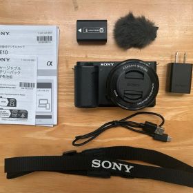 SONYミラーレスカメラ ZV-E10 レンズキット E 16-50mm＋付属品