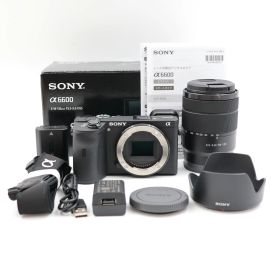 ■シャッター数1853枚！新品同様■ SONY α6600M 高倍率ズームレンズキット ブラック ILCE-6600M ミラーレス一眼カメラ ソニー