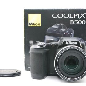 【美品 中古】(ニコン) Nikon COOLPIX B500 ブラック COOLPIX B 【中古】Nikon デジカメ B500 ブラック 1602万画素 本体のみ