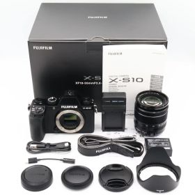 【シャッター回数：1673回】富士フイルム FUJIFILM ミラーレスデジタルカメラ X-S10 レンズキット(XF18-55) #260126_3A006077