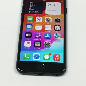 美品 電池83％ SIMフリー Apple iPhone SE（第3世代）64GB ミッドナイト【動作確認・初期化済み】