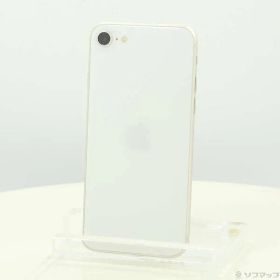 ソフマップ 〔中古品〕 iPhone SE 第3世代 64GB スターライト MMYD3J／A SIMフリー 〔ネットワーク利用制限▲〕【247】