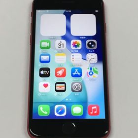 【モバイルBOX】超美品 電池88％ SIMフリー iPhone SE 2 レッド 128GB