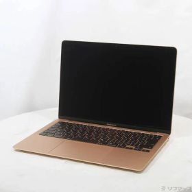 ソフマップ 〔中古品〕 MacBook Air 13.3-inch Late-2020 MGND3J／A Apple M1 8コアCPU_7コアGPU 8GB SSD256GB ゴールド 〔26.3 Tahoe〕【196】