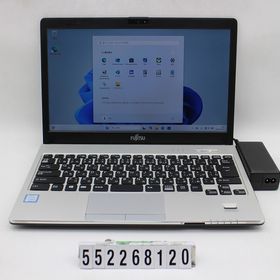 富士通 LIFEBOOK S938/V Core i5 8350U 1.7GHz/8GB/512GB(SSD)/13.3W/FHD(1920x1080)/Win11 【中古】