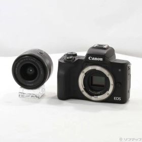 ソフマップ 〔中古品〕 EOS Kiss M EF-M15-45 IS STM レンズキット ブラック【349】