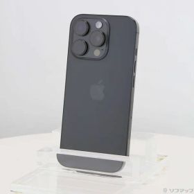 ソフマップ 〔中古品〕 iPhone16 Pro 512GB ブラックチタニウム MYN43J／A SIMフリー【349】